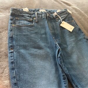 NWT Good American Blue Denim Jeans